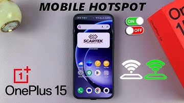 How To Enable / Disable Mobile Hotspot On OnePlus 15