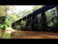 Abandoned Railroad Trestle Bridge Found In Woods Of Georgia