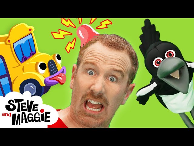 Steve and Maggie: Wheels on the Big Magic Toy Bus