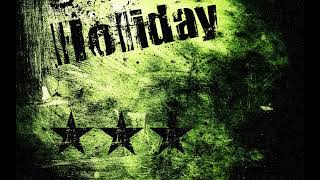 Green Day Holiday Backing Track For Drums With Vocals