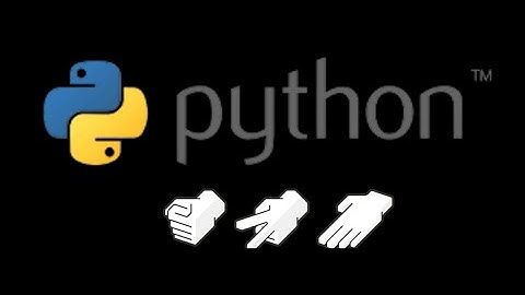 Paper rock  scissors Game in Python