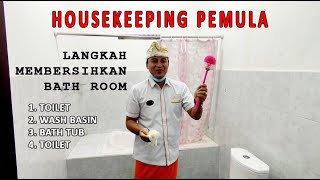 Make Up Room Cleaning Bathroom Langkah Membersihkan Kamar Mandi Tamu
