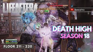🗡 Death High Floor 211 - 220 || Lifeafter Death High Season 18