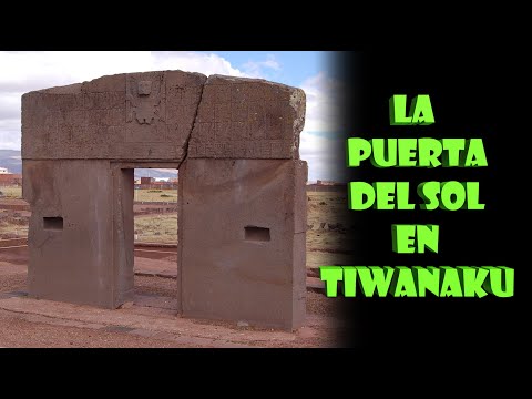 La puerta del sol en Tiwanaku