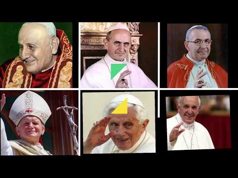Para Paus Sejak Konsili Vatikan II Hingga Saat Ini