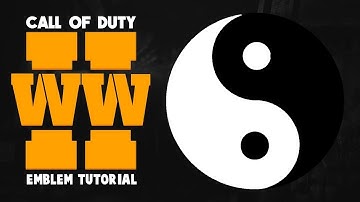 EASY Yin Yang Emblem Tutorial - COD WW2