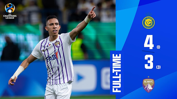 #ACL - QF | West Zone | Al Nassr (KSA) 4 - 3  Al Ain FC (UAE)
