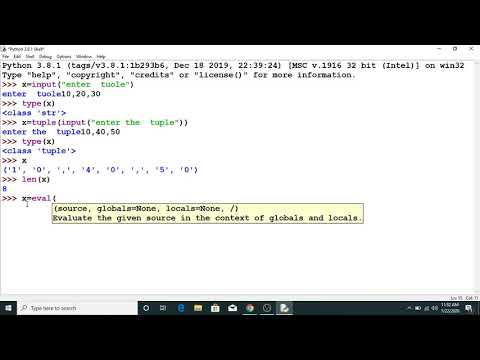 Tuple in python Part 2 #Lecture 20 - YouTube