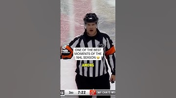 Every player on the ice has a 10 minute penalty #penalty #nhl #everyone #ice #ref