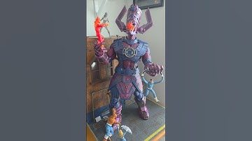 Marvel Legends Fantastic 4 vs Galactus Display #marvellegendscommunity #marvellegendscollector #toys