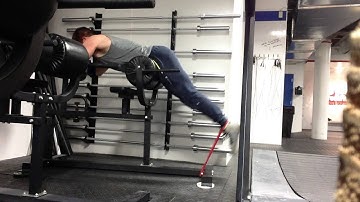 Banded Reverse Glute Hamstring Developer (GHD) | J2FIT