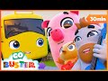 Animal Songs with Buster and Friends!  | Go Buster | Funny Cartoons &amp; Songs for Kids