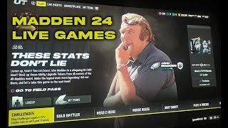 Madden 24 Football Morning Madden Grind - MUT Solo Challenges 73 All Madden Game 4