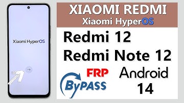 Redmi 12/Note 12 Hyperos Frp Bypass/Unlock Google Account Lock| Redmi 12/Note 12 Hyperos Frp Unlock
