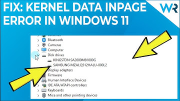FIX: KERNEL DATA INPAGE ERROR in Windows 11