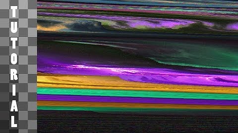 OLD VIDEO: How to databend images with wordpad (glitchart)