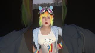 Rainbow dash 🌈🦄 my little pony cosplay #mylittlepony #rainbowdash #cosplay