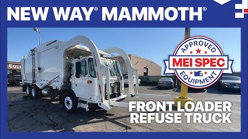 MEI Spec | New Way Mammoth Front Loader Refuse Truck