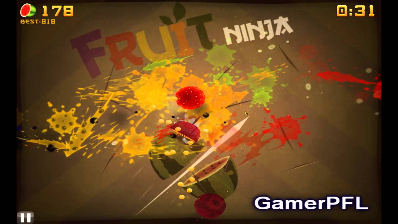 Fruit Ninja HD (PC Version) GamePlay + Download Link (GamePFL) YouTube
