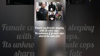 female cop fired for sleeping with co workers