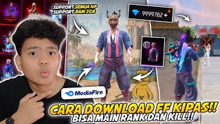 BISA MAIN RANK 😱 CARA DOWNLOAD FF KIPAS VIP ORI 2026 GRATIS - FF Beta link mediafire!