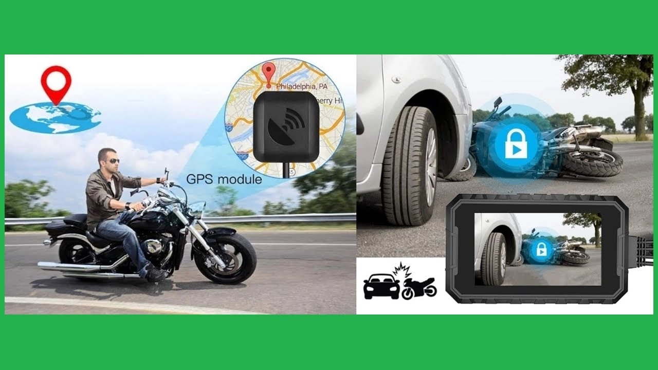 Best Motorcycle Dash Cam Camera HD 1080P Video Recorder Waterproof