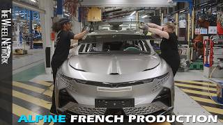 Inside Alpine A390 Dieppe Plant A390 Production In France