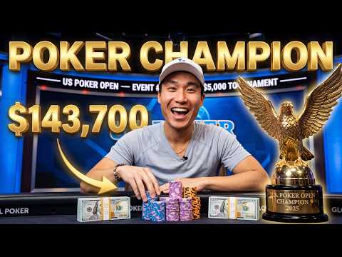 I Made the FINAL TABLE for $143,700 (MOVIE)