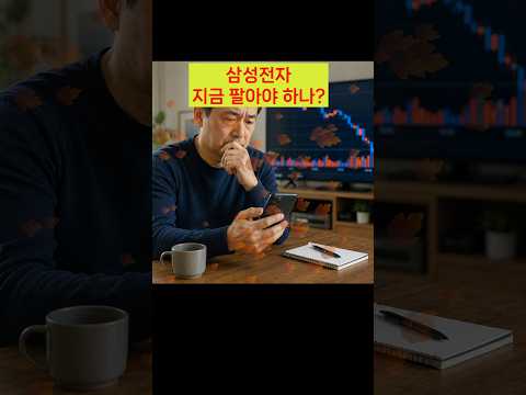삼성전자 오늘 급락… 지금 팔아야 할까? #주식투자 #경기전망 #코스피