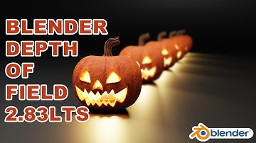 Depth of Field Basics (DOF) - Blender 2.83 || Blender Tutorial