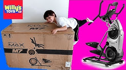 Bowflex Max Trainer M7 Eliptical Machine Unboxing and Review - Willy's Toys