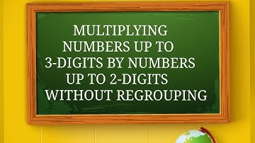 Multiplying Numbers up to 3-digits by Numbers up to 2-digits without regrouping | MATH 4 | MELC