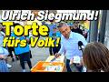 Ulrich SIEGMUND verteilt Torte fürs Volk! 😮 Spitzenkandidat AfD Sachsen-Anhalt EXKLUSIV  Interview