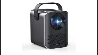 dser Portable Movie Projector 1080P Supported with 60,000 Hrs LED