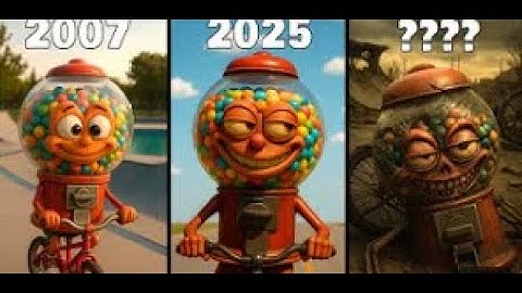 Evolution of Chicleteira Bicicleteira - Italian Brainrot