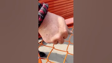 iron net assembly technique with cool tools #shorts