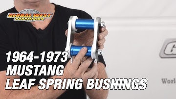 Performance Leaf Spring Bushings for 1964-1973 Mustangs