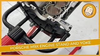 Porsche M9X Engine Stand and Yoke for engine assembly