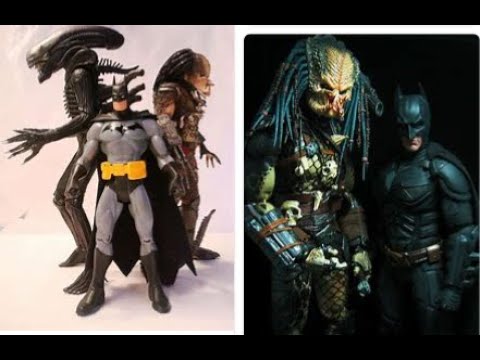 ・【MAD】エイリアンVSプレデターｖｓバットマンAliens vs Predator vs Batman