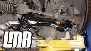 Mustang Front Lower Control Arm Install - 05-09 FRPP GT500 Style M-3075-E