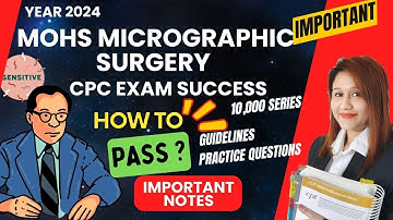 Mohs Micrographic Surgery Guideline and Practice Questions