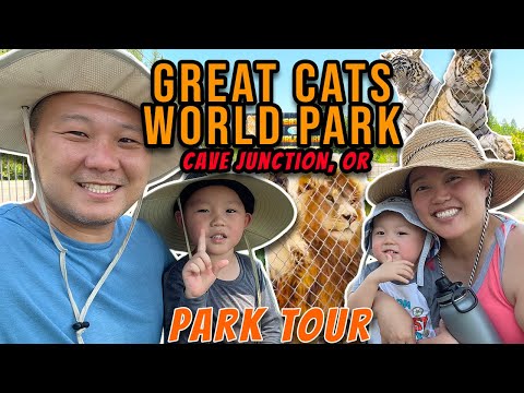 Oregon Camping Trip: 🐅 Great Cats World Park, Cave Junction, OR (Park Tour)