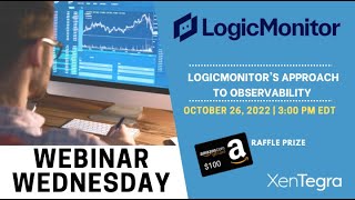 Webinar Wednesday with LogicMonitor