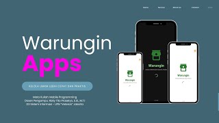 Project Mobile Programming | Warungin Apps: Aplikasi Kelola UMKM screenshot 1