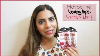 Maybelline Baby Lips Ed Up Review & Swatches