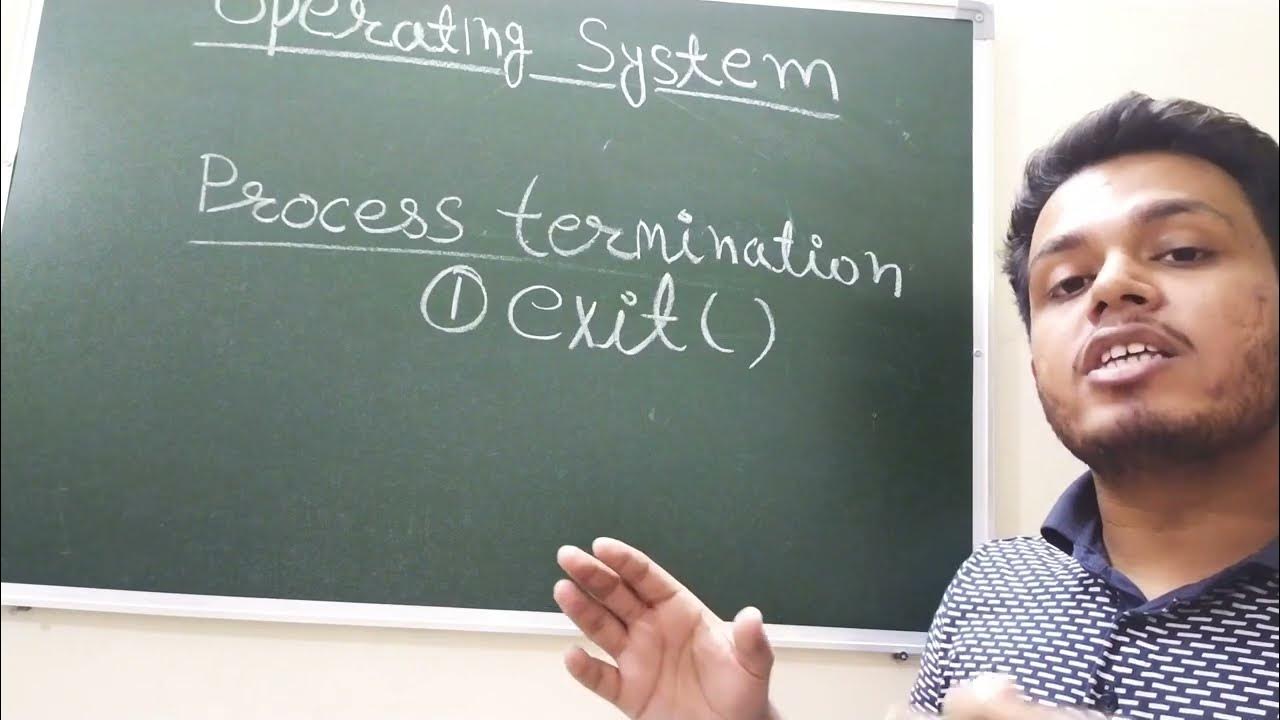 Process termination in operating system youtube