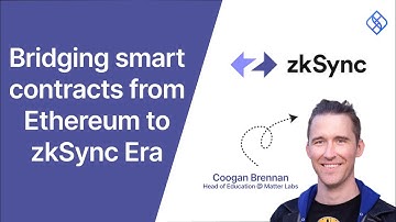 zkSync x LearnWeb3 DAO: Bridging a smart contract from Ethereum to zkSync Era