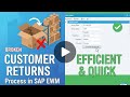 Customer Return Process in SAP EWM | Step-by-Step Explanation with Real-Time Scenario