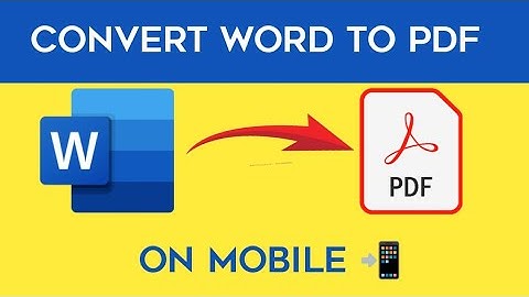 How to Convert Microsoft Word Document into a PDF | Quick and Easy Tutorial