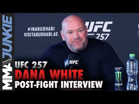 Dana White says Khabib Nurmagomedov return not likely | UFC 257 post fight